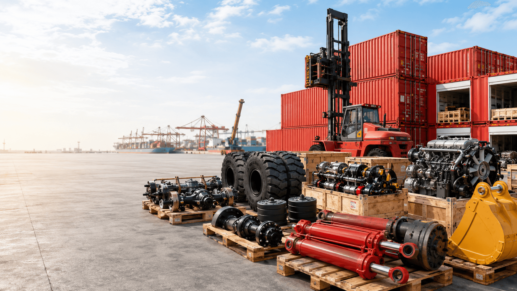 How to Import Truck Parts and Heavy Equipment Components from China to Southeast Asia